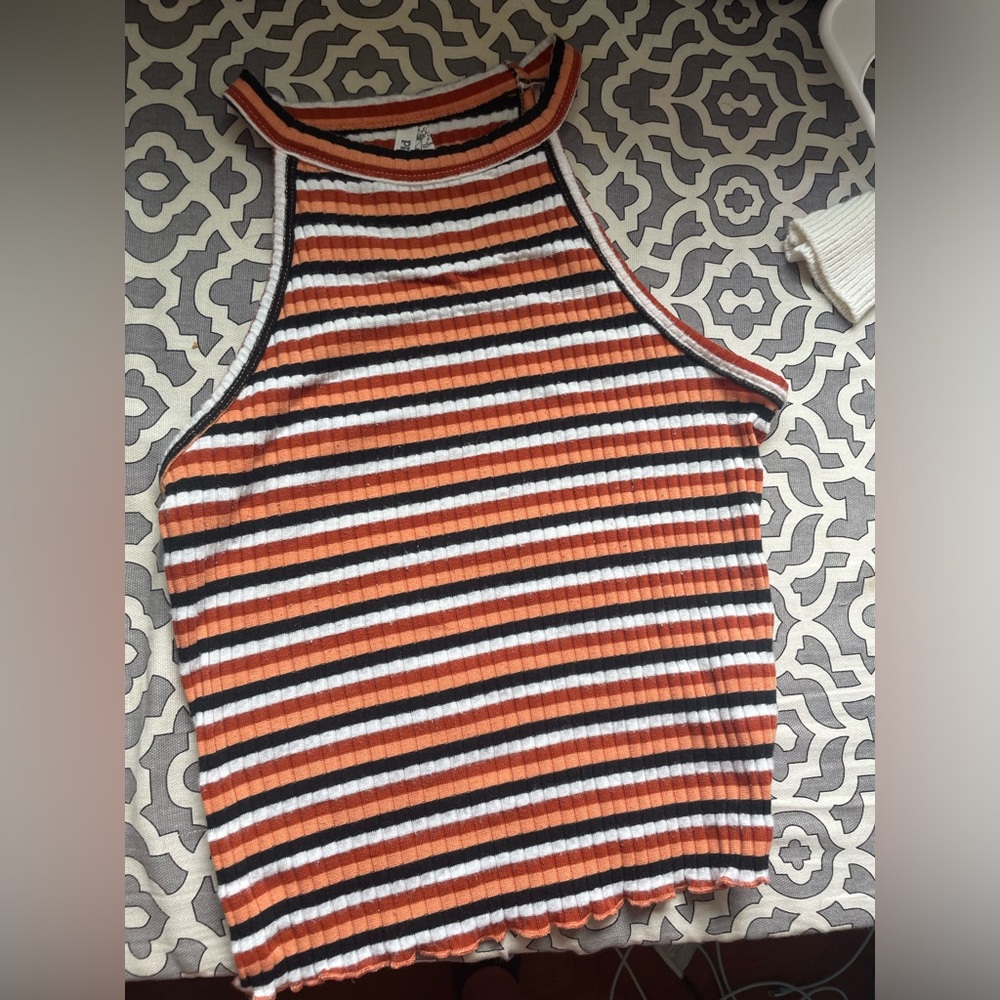 Mudd Striped Mock Tee